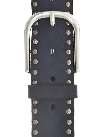 VANZETTI | Ceinture en cuir | dunkelblau